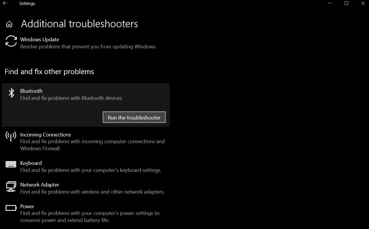 Troubleshoot