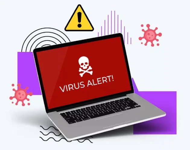 بررسی ویروسی بودن لپ تاپ
