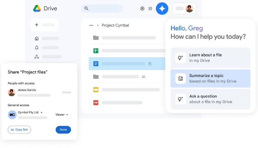 انتقال داده با استفاده از Google Drive
