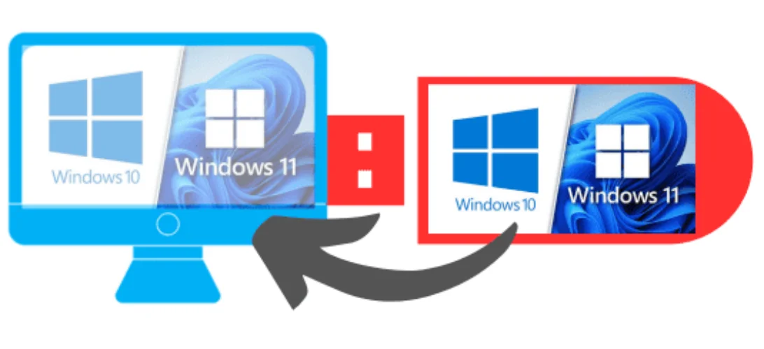 نکات مهم قبل از نصب ویندوز 11 با فلش